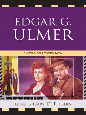 cover image of Edgar G. Ulmer